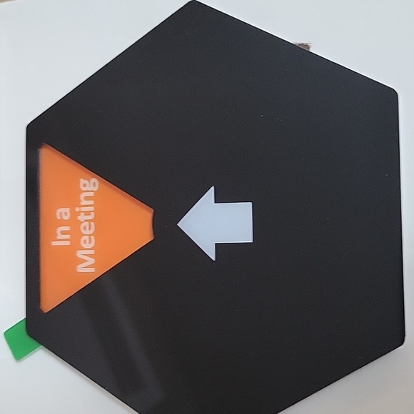 Changeable Office sign self adhesive double sided tape included nwt - Picture 4 of 7